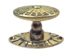 Corbin Cast Brass Oval Web Fitzroy Door Knobs -OGT Sale Store door knobs for sale l200507