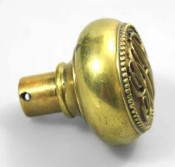 Antique LHB Emblematic Brass Door Knob -OGT Sale Store door knobs for sale l203366