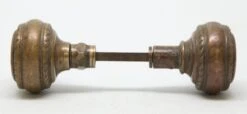 Antique Braided Bronze Passage Door Knobs 10 Antique Braided Bronze Passage Door Knobs -OGT Sale Store door knobs for sale m228251