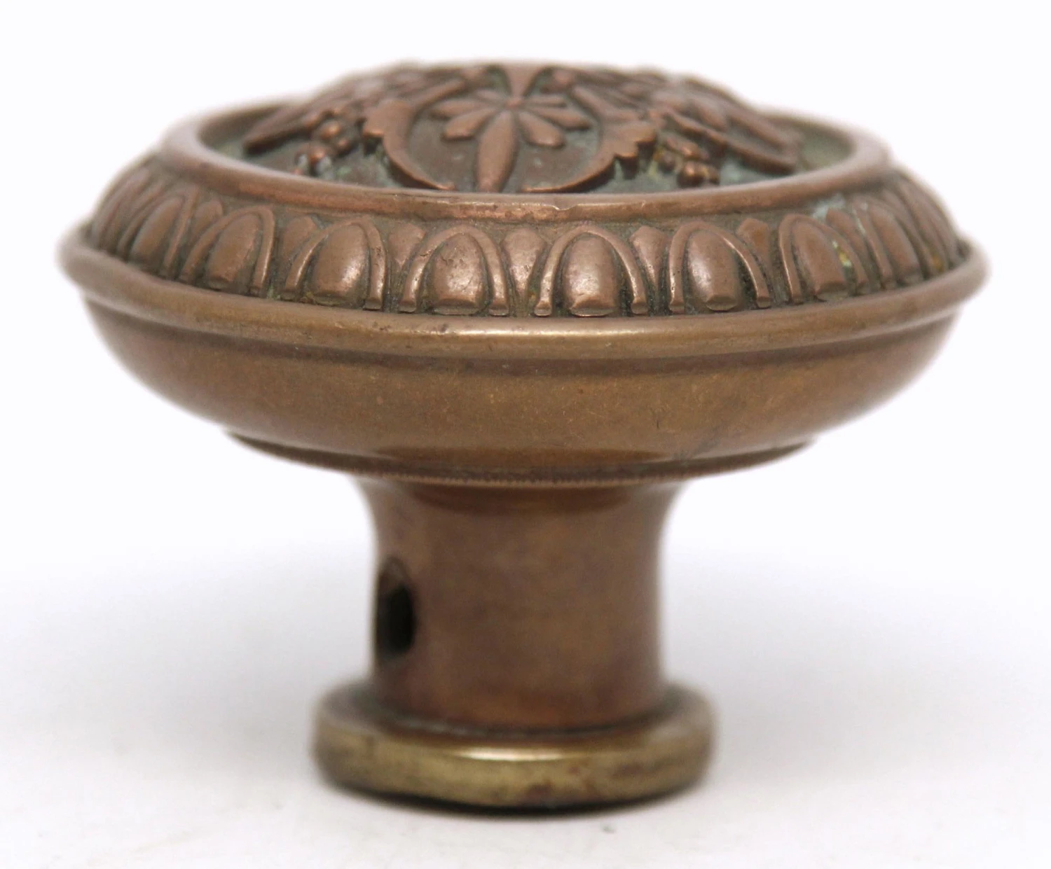 Bronze Floral Russell & Erwin Entry Door Knob 5 Bronze Floral Russell & Erwin Entry Door Knob - Image 3