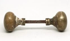 Antique 1.875 In. Cast Brass Plain Passage Door Knobs -OGT Sale Store door knobs for sale n241076