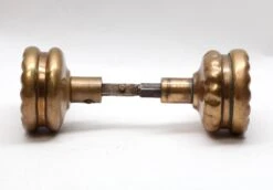 Antique 1890s Bronze Reading Rococo Passage Door Knobs -OGT Sale Store door knobs for sale n255541