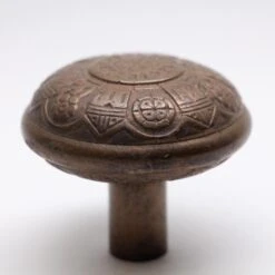 Antique Parker & Whipple Bronze Door Knob -OGT Sale Store door knobs for sale n255647