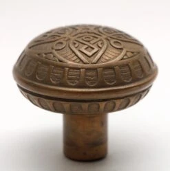 Norwalk 4 Fold Bronze Antique Door Knob -OGT Sale Store door knobs for sale n255654