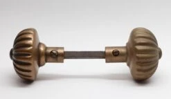 Fluted Cast Bronze Door Knobs 9 Fluted Cast Bronze Door Knobs -OGT Sale Store door knobs for sale n255811