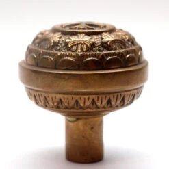 Antique Nashua 8 Fold Brass Door Knob -OGT Sale Store door knobs for sale n257036