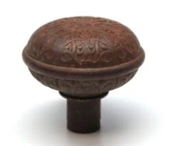 Antique 1870s Gothic Yale & Towne Classic Bronze Entry Door Knob -OGT Sale Store door knobs for sale n257109