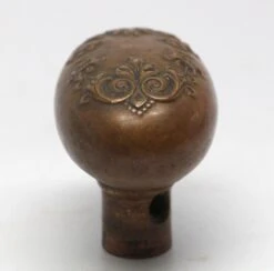 Antique 1890s Bronze Single Corbin Vittoria Oval Door Knob -OGT Sale Store door knobs for sale n257111
