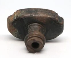 Antique 1930s Dark Cast Brass Oval Norwalk Door Knob -OGT Sale Store door knobs for sale n258165