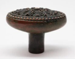 Antique 1890s Yale & Towne Louis XVI Isigny Oval Bronze Interior Door Knob -OGT Sale Store door knobs for sale n260146