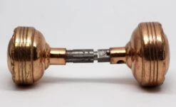 Polished Brass Pair Of Entry Concentric Door Knobs 8 Polished Brass Pair Of Entry Concentric Door Knobs -OGT Sale Store door knobs for sale n260408