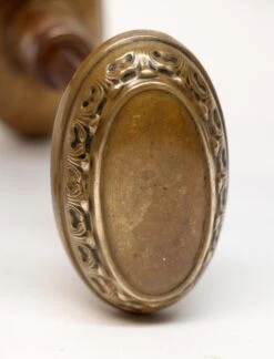 Antique Brass Norwalk Oval Nantes Door Knobs 9 Antique Brass Norwalk Oval Nantes Door Knobs -OGT Sale Store door knobs for sale p260447