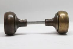 Pair Of Brass Antique Concentric Door Knobs 8 Pair Of Brass Antique Concentric Door Knobs -OGT Sale Store door knobs for sale p263720