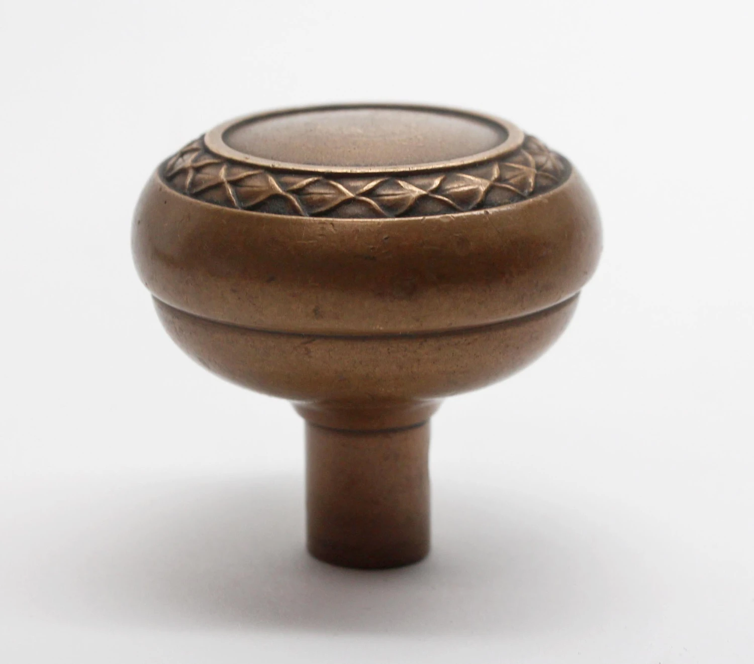 Antique Lockwood Brass Salona Entry Door Knob 5 Antique Lockwood Brass Salona Entry Door Knob - Image 3