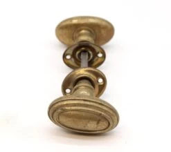Vintage Concentric Bronze Oval Entry Door Knobs 7 Vintage Concentric Bronze Oval Entry Door Knobs -OGT Sale Store door knobs for sale p270271