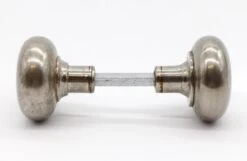 Pair Of Vintage Nickeled Brass Passage Door Knobs 10 Pair Of Vintage Nickeled Brass Passage Door Knobs -OGT Sale Store door knobs for sale q279125