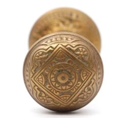 Pair Of Antique Neo Greco Style Solid Bronze Door Knobs -OGT Sale Store door knobs k183125