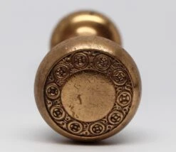 Antique 1920s Brass Barrows Geneva Entry Door Knobs 7 Antique 1920s Brass Barrows Geneva Entry Door Knobs -OGT Sale Store door knobs k192777