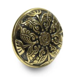 Antique 1890s Branford 4 Fold Passage Door Knob -OGT Sale Store door knobs m218431