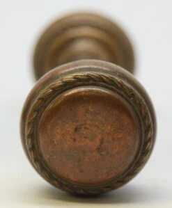 Antique Braided Bronze Passage Door Knobs 9 Antique Braided Bronze Passage Door Knobs -OGT Sale Store door knobs m228251