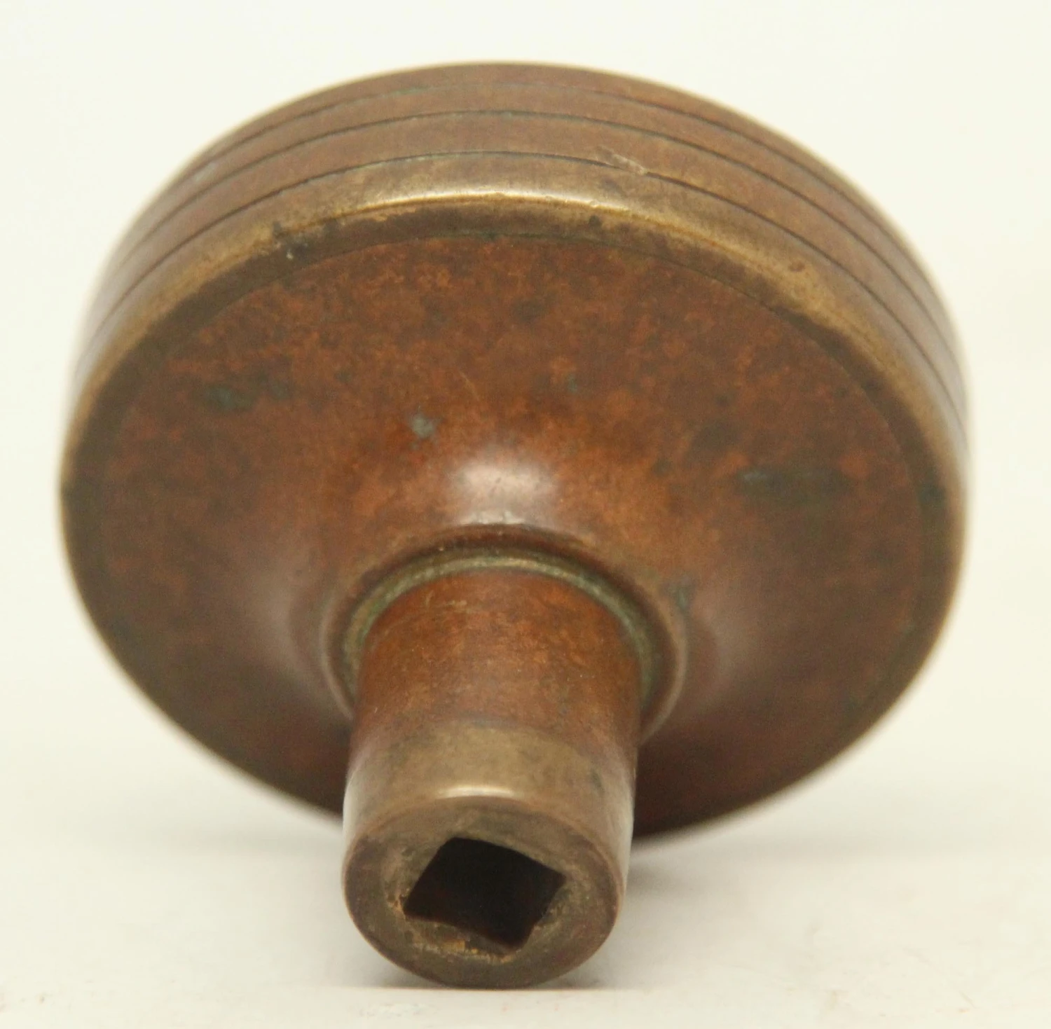 Antique 1880s Reading Windsor Bronze Door Knob 4 Antique 1880s Reading Windsor Bronze Door Knob - Image 2