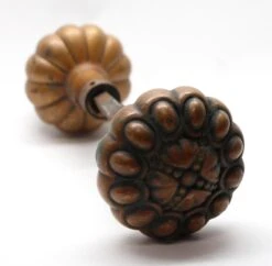 Russwin French Renaissance Bronze Courtenay Entry Door Knobs -OGT Sale Store door knobs n231319