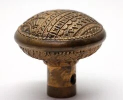 Antique Brass Plated Bronze Trenton Door Knob -OGT Sale Store door knobs n254952