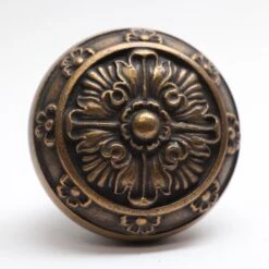Antique Lockwood 4 Fold Bronze 1895 Door Knob 7 Antique Lockwood 4 Fold Bronze 1895 Door Knob -OGT Sale Store door knobs n255674