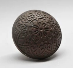 Antique Hopkins & Dickinson Bronze Classic Entry Door Knob -OGT Sale Store door knobs n257046
