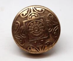 Antique Polished Bronze Hopkins & Dickinson 4 Fold Door Knobs -OGT Sale Store door knobs n257091