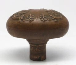 Antique 1890s Bronze Single Corbin Vittoria Oval Door Knob -OGT Sale Store door knobs n257111