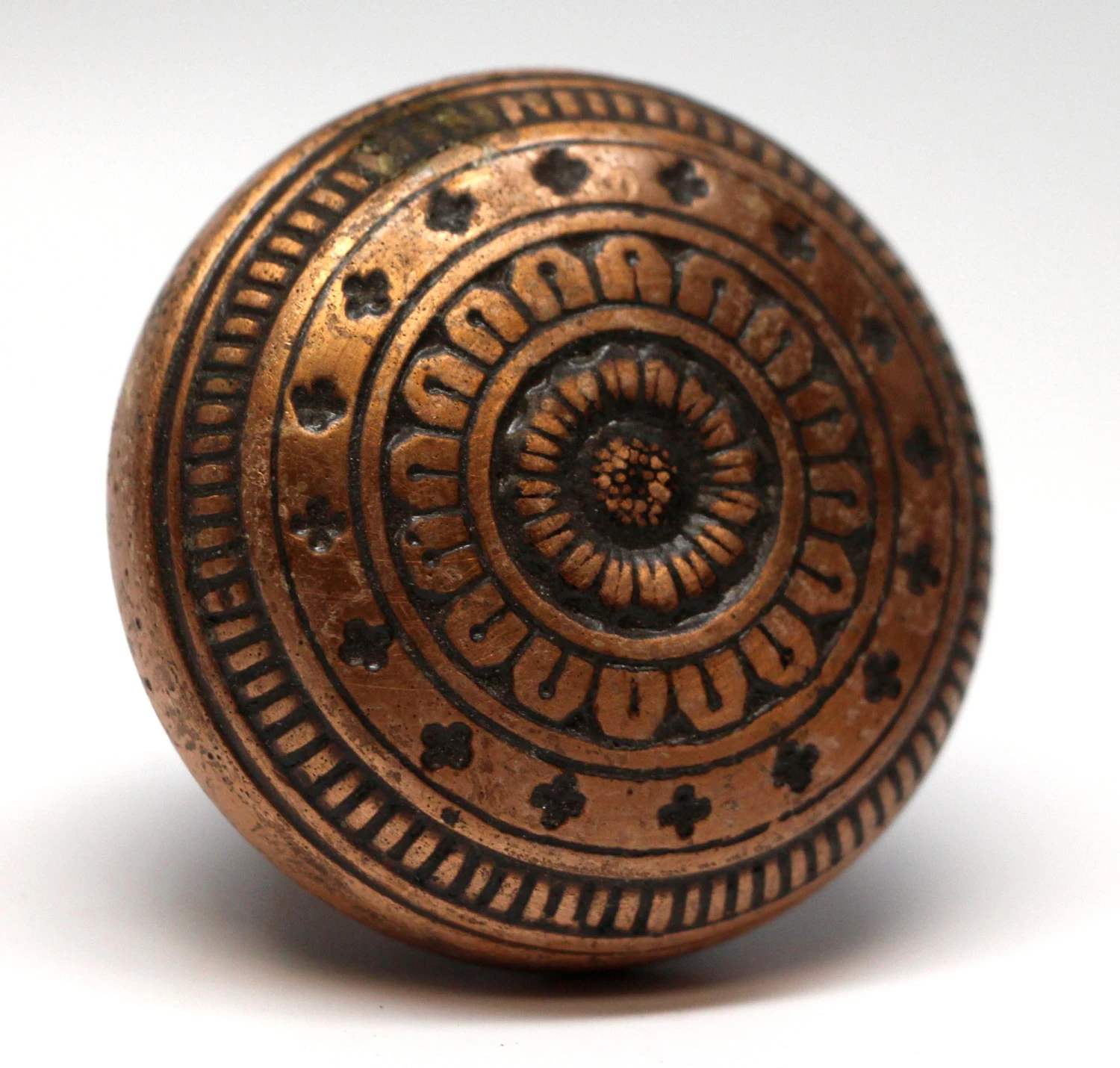 Vernacular Bronze Norwich Concentric Passage Door Knob 4 Vernacular Bronze Norwich Concentric Passage Door Knob - Image 2