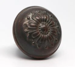 Antique 1900s Wrought Steel Sargent RD Door Knob 7 Antique 1900s Wrought Steel Sargent RD Door Knob -OGT Sale Store door knobs n257680