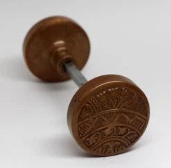 Brass Plated Bronze Ceylon Corbin Passage Door Knobs -OGT Sale Store door knobs n258552