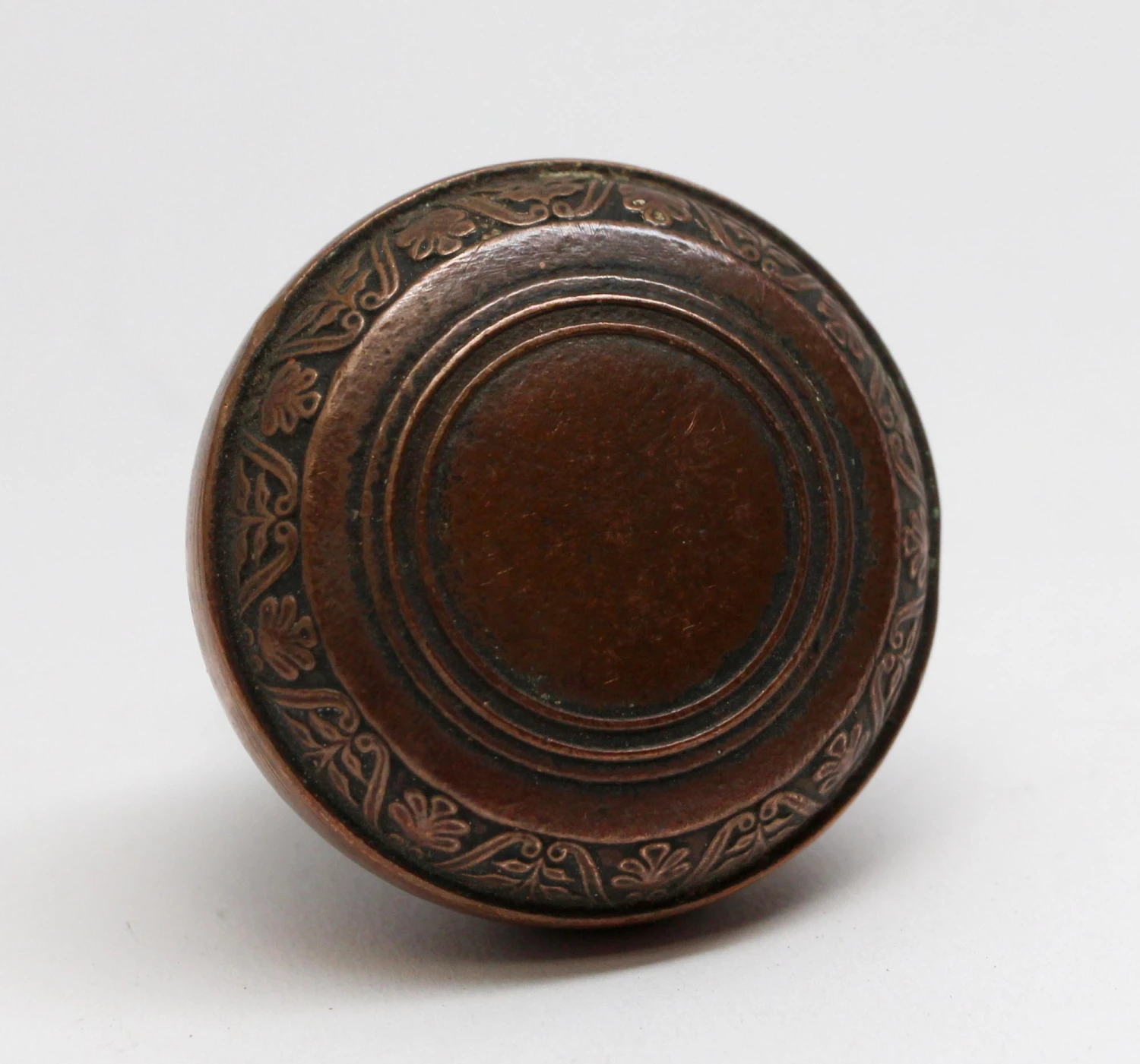 Antique Bronze Union Central Life Insurance Door Knobs 4 Antique Bronze Union Central Life Insurance Door Knobs - Image 2