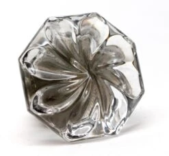 Octagon Swirled Glass Antique Door Knob 9 Octagon Swirled Glass Antique Door Knob -OGT Sale Store door knobs n260970