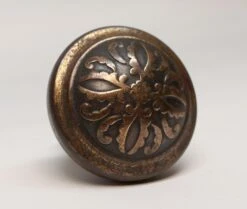 Antique Brass Plated Reading 4 Fold Montrose Passage Door Knob 7 Antique Brass Plated Reading 4 Fold Montrose Passage Door Knob -OGT Sale Store door knobs p260712