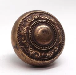Antique Sargent Brass Concentric Single Entry Dalton Door Knob 7 Antique Sargent Brass Concentric Single Entry Dalton Door Knob -OGT Sale Store door knobs p262034