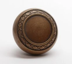 Antique Lockwood Brass Salona Entry Door Knob 7 Antique Lockwood Brass Salona Entry Door Knob -OGT Sale Store door knobs p266420