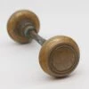 Pair Of Antique Brass Concentric Door Knobs