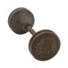 Pair Of Antique Bronze Gothic Corbin Passage Door Knobs -OGT Sale Store door knobs pair of antique bronze gothic corbin passage door knobs q276732