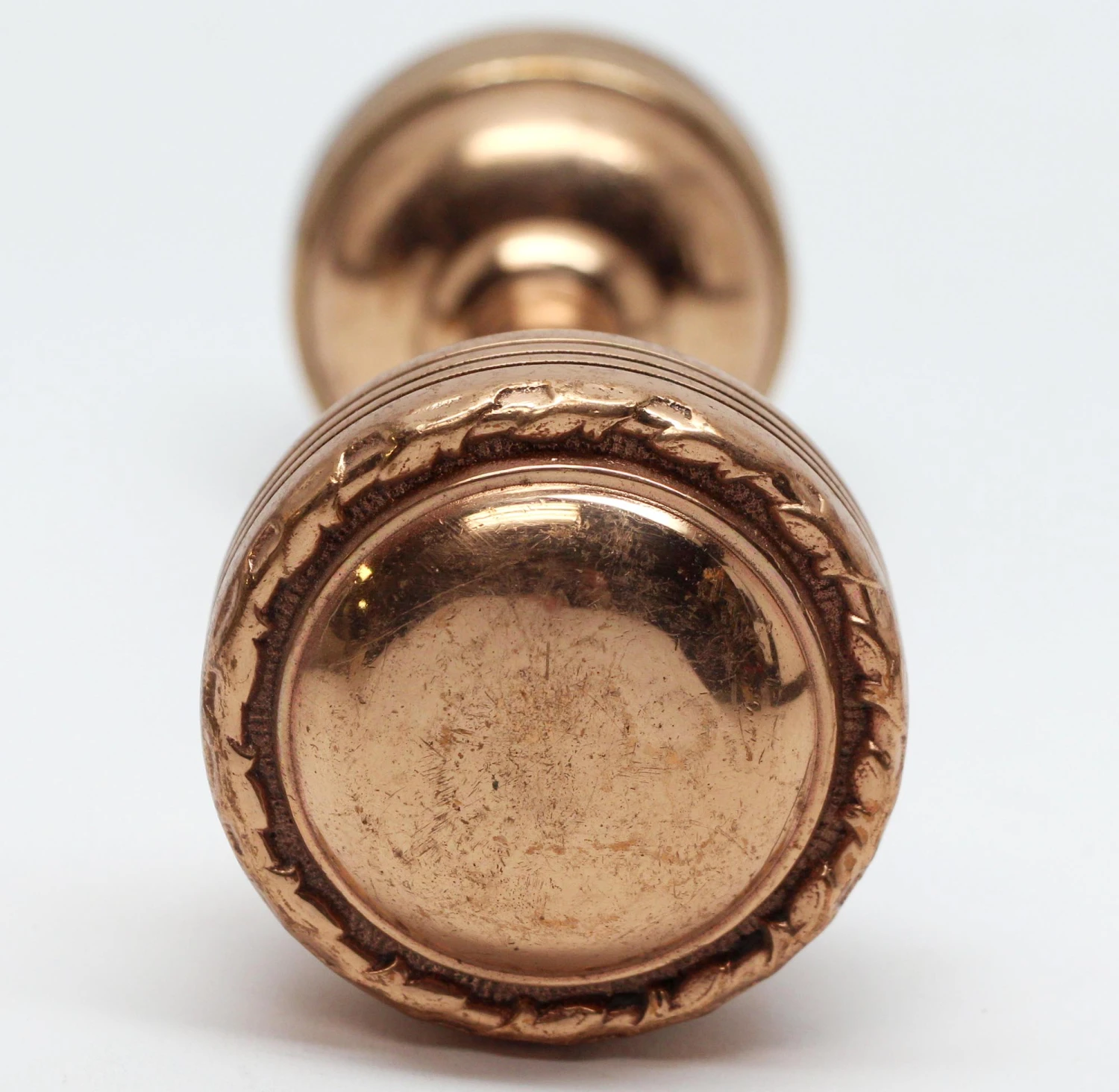 Polished Brass Pair Of Entry Concentric Door Knobs 3 Polished Brass Pair Of Entry Concentric Door Knobs