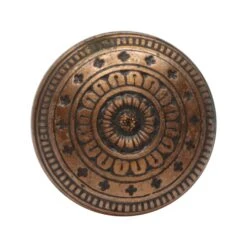 Vernacular Bronze Norwich Concentric Passage Door Knob