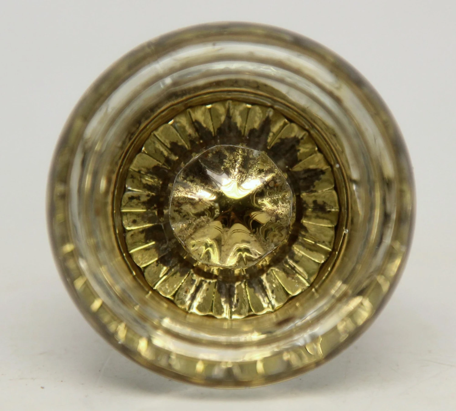 Vintage 1.875 In. Mercury Bullet Glass Door Knob 3 Vintage 1.875 In. Mercury Bullet Glass Door Knob