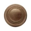Vintage Concentric Beaded Brass Passage Door Knob