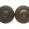 Vintage Concentric Circular Bronze Entry Door Knobs -OGT Sale Store door knobs vintage concentric circular bronze entry door knobs n242194