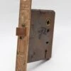 Antique Victorian Branford Cast Iron Mortise Door Lock 2 Antique Victorian Branford Cast Iron Mortise Door Lock -OGT Sale Store door locks antique victorian branford cast iron mortise door lock p262203
