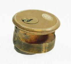 Antique Brass Corbin Cylinder Lock 11 Antique Brass Corbin Cylinder Lock -OGT Sale Store door locks for sale l198767