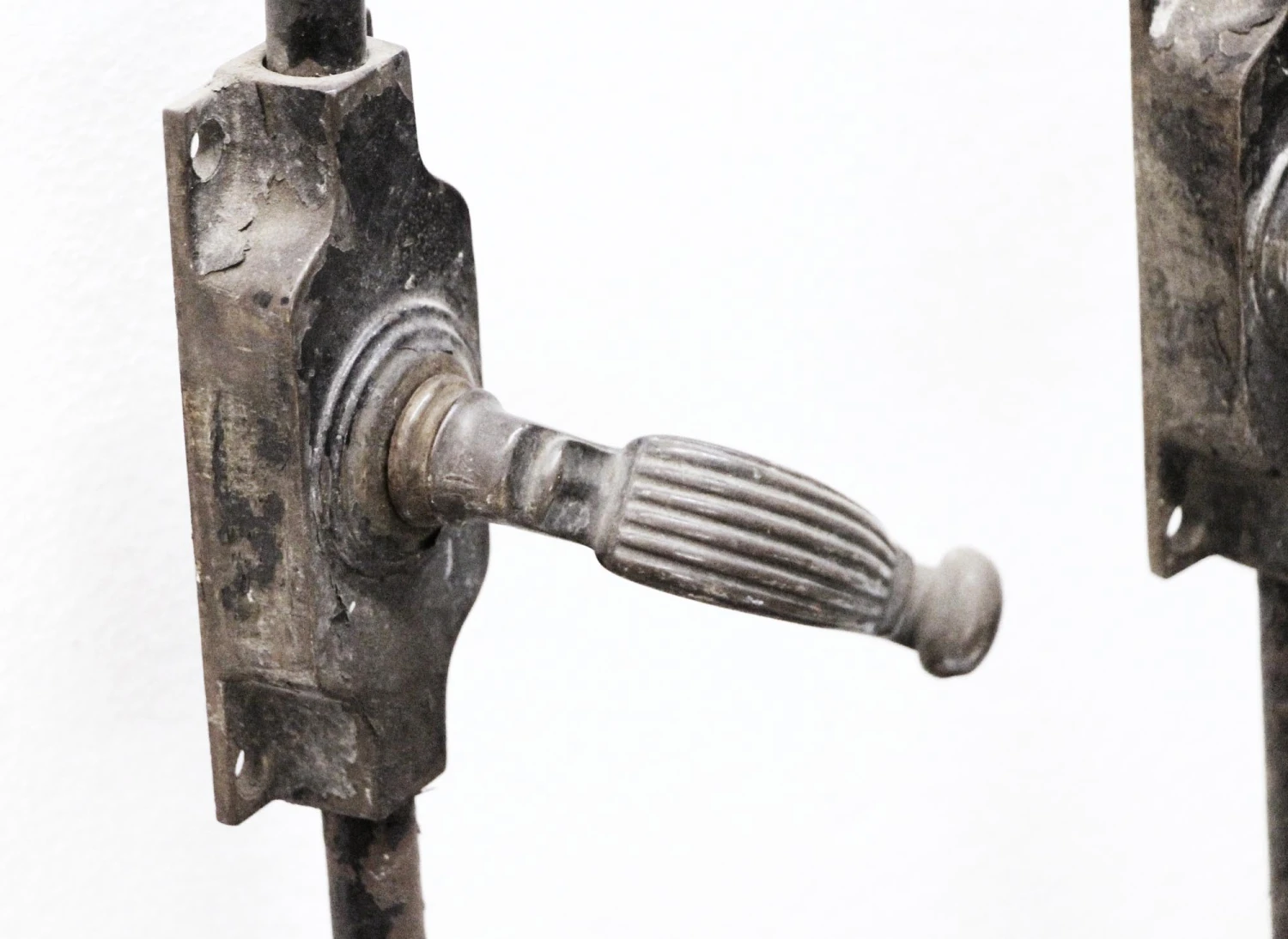 Pair Of Antique Brass Cremone Bolts 5 Pair Of Antique Brass Cremone Bolts - Image 3