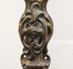 Single Ornate Cremone Bolt With Gilded Roses 9 Single Ornate Cremone Bolt With Gilded Roses -OGT Sale Store door locks for sale n240890